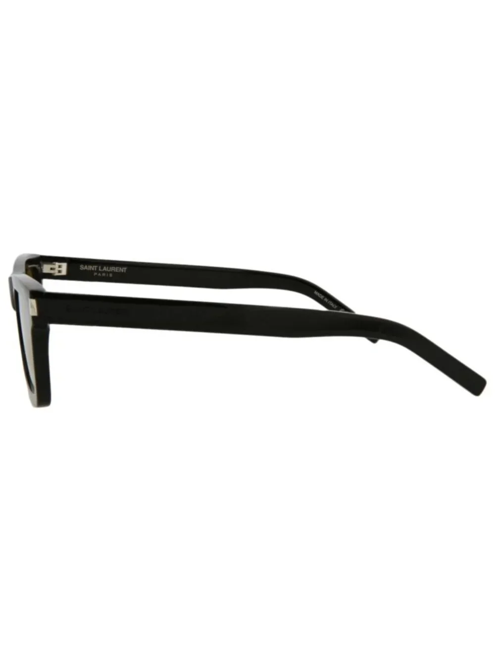 New Saint Laurent Women's Sunglasses Square Rectangle Acetate Frame Black